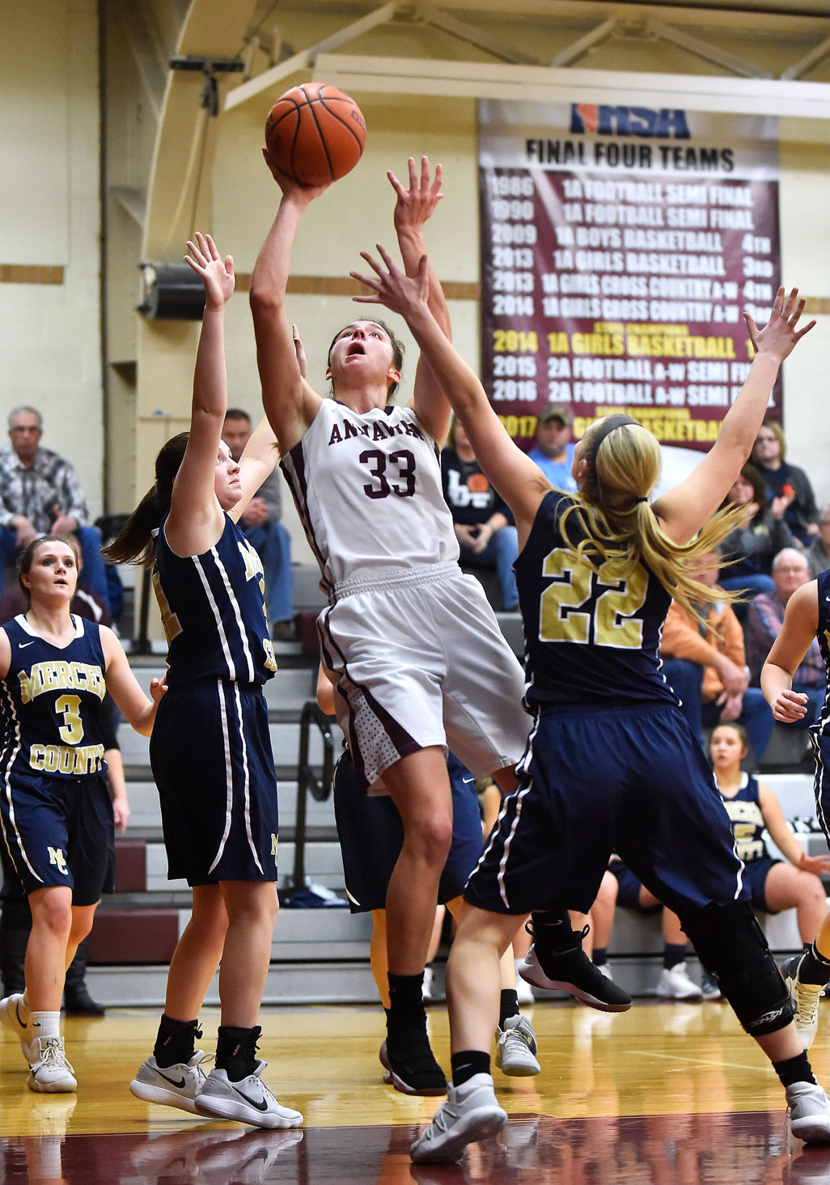 Prep Girls' Basketball: Annawan vs. Mercer County